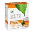 (Pack of 5) Krisda Keto Monk Fruit Sweetener Blend - 80 X 1 gram Packets/ Pack