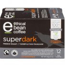 Ethical Bean Coffee Super Dark French Roast Single Serve Coffee - 12 Pods/ 132 gram Pack X 5