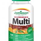 Jamieson Multivitamin Gummies for Adults, Juicy Orange Non GMO - 150 Gummy Pack X 2