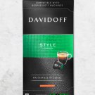 Davidoff Style Lungo Nespresso Coffee Capsules - 10 Capsules Pack (Pack of 2)