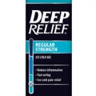 Deep Relief Regular Strength Ice Cold Pain Relief Gel - 100 gram Pack (Pack of 2)