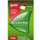 Nicorette Nicotine Gum Cinnamon Flavor 4 mg - 105 Pieces/Pack (Pack of 2)