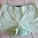 J. Crew Chino City Fit 100% Cotton Mint Green Short - Size 2