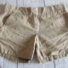 J. Crew Classic Twill Chino Weathered & Broken In City Fit Cotton Short - Size 4