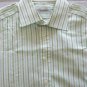 Burberry London Multi Color Stripe 100% Cotton Long Sleeve Shirt - Size 16 - 41