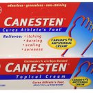 2 X Canesten Topical Antifungal Cream Cures Athlete's Foot, Jock Itch and Ringworm - 30 gram Pack
