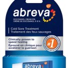 (Pack of 2) Abreva Cold Sore Treatment Cream - 2 gram Tube Pack