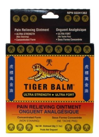 Tiger Balm Ultra Strength Pain Relieving Ointment - 50 gram Pack