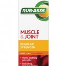 (Pack of 2) Rub A535 Muscle & Joint Pain Relief Regular Strength Heat Cream - 50 gram Pack