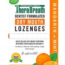 TheraBreath Dry Mouth Sugar Free Lozenges Mandarin Mint Flavour - 100 Lozenges Pack (Pack of 2)