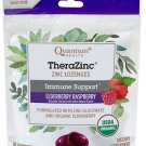 Quantum TheraZinc Elderberry Raspberry Lozenges - 18 Lozenges Pack (Pack of 5)