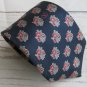 Valentino Cravatte Multicolor Floral Print Neck Tie
