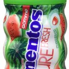 (Pack of 6) Mentos Pure Fresh Sugar Free Watermelon Chewing Gum With Xylitol - 50 Piece/ Pack