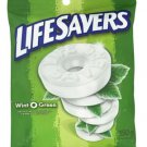 (Pack of 10) Lifesavers Wint-O-Green Wintergreen Mint Candy - 150 gram Pack