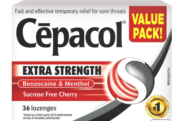 Cepacol Extra Strength Sucrose Free Cherry Sore Throat Lozenges - 36 