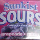 Sunkist Sours Grapeade Flavor Sugar Free Mint Candy - 50 gram Pack (Pack of 8)