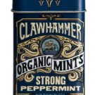 Clawhammer Organic Mints Strong Peppermint Mint Candy - 30 gram Pack (Pack of 10)