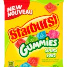(Pack of 10) Starburst Sour Gummies Chewy Candy - 164 gram Pack
