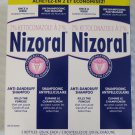 (Pack of 2) Nizoral Anti Dandruff and Itchy Scalp Shampoo -  120 ml X 2 (240 ml total/ Pack)