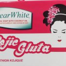 Clear White Kojic Acid Glutathion Herbal Soap With Coconut Oil - 135 gram Pack (Pack of 5)