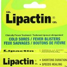 Lipactin Cold Sores, Fever, Blisters Treatment Gel - 3 gram Tube Pack (Pack of 2)