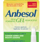 Anbesol Film Forming Gel For Canker Sores and Mouth Lesions - 3.5 ml Pack (Pack of 2)