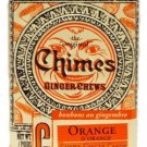 (Pack of 10) Chimes Orange Ginger Chews Chewy Candy Vegan, Gluten Free - 56.7 gram Pack