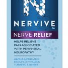 Nervive Nerve Relief Helps Relieve Pain Associated W/ Peripheral Neuropathy - 30 Tablets Pack X 2