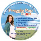 Preggie Pop Drops Sour Fruit Candy - 21 Pieces/ Pack (Pack of 5)