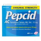 Pepcid AC Original Strength Reduces & Controls Stomach Acid - 60 Tablets Pack (Pack of 2)