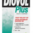 Diovol Plus Mint Flavoured Antacid Tablet - 100 Tablets Pack (Pack of 2)