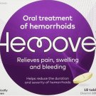 (Pack of 2) Hemovel Oral Treatment of Hemorrhoids Diosmin 600 mg Tablet - 18 Tablets Pack