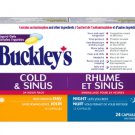 Buckley's Cold & Sinus Day & Night 24 Hour Pack Combo Capsules - 24 Capsules Pack (Pack of 2)
