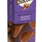 Hamlet Chocola's Crispy Thins Milk Chocolate Hazelnut Chips - 36 Pieces/ 125 gram Pack (Pack of 5)