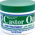Hollywood Beauty Castor Oi Hair Treatment With Mink Oil - 213 gram Pack (Pack of 2)