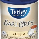 Tetley Earl Grey Vanilla Tea - 24 Tea Bags/ 48 gram Pack (Pack of 6)