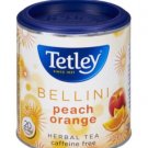 Tetley Bellini Peach Orange Caffeine Free Herbal Tea - 20 Tea Bags/ 40 gram Pack (Pack of 6)