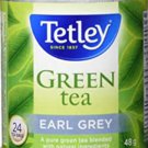 Tetley Green Tea Earl Grey - 24 Tea Bags/ 48 gram Pack (Pack of 6)