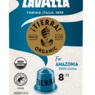 5 X Lavazza Tierra For Amazonia Medium Roast Coffee Capsules - 10 Capsules/ 55 gram Pack