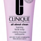 (Pack of 2) Clinique All About Clean Foaming Facial Soap - 150 ml Pack