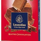 (Pack of 6) Leonidas 30% Milk Chocolate Praline Gourmet Belgian Chocolate Bar - 100 gram Pack