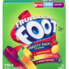 (Pack of 5) Betty Crocker Fruit By The Foot Variety Pack 3 Flavours - 6 Rolls/ 128 gram Pack