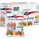 (Pack of 10) Cheery Chews Britain Gummy Gummy Bears Candy - 150 gram Pack