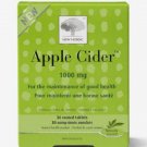 (Pack of 2) New Nordic Apple Cider 1000 mg For The Maintenance Of Good Health - 30 Tablet Pack
