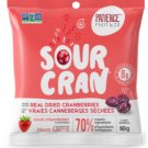 10 X Patience Fruit & Co Sour Cran Real Dried Cranberries Candy Sour Strawberry - 60 gram Pack