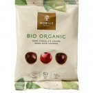 (Pack of 10) Nobilis Bio Organic Dark Chocolate Coated Dried Sour Cherries - 100 gram Pac