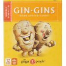 (Pack of 5) The Ginger People Gin Gins Double Strength Hard Ginger Candy - 128 gram Pack