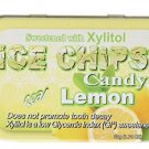 (Pack of 5) Ice Chips Candy Real Lemon Flavor Sweetened With Xylitol - 50 gram Pack