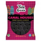 (Pack of 10) Gustaf's Dutch Licorice Canal Houses Sweet Black Licorice Candy - 150 gram Pack