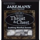 (Pack of 10) Jakemans Throat and Chest Menthol Candy - 73 gram Pack